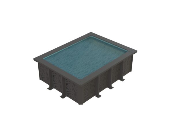 Piscine modulaire personnalisable, montage et démontage en moins de 6h