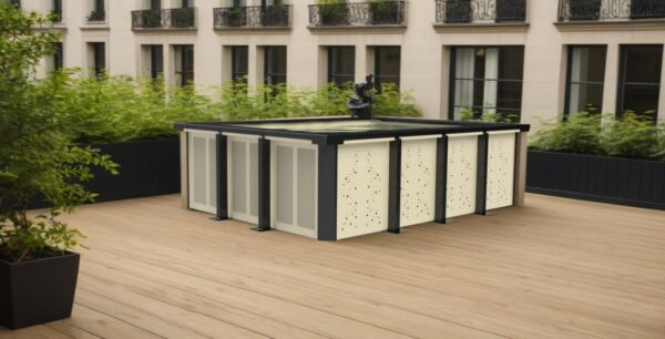 Piscine en panneau modulaire en aluminium - 3mx3m – Image 7