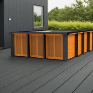 Piscine en panneau modulaire en aluminium – 3mx3m