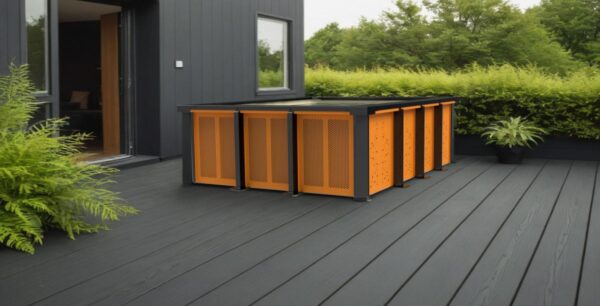 Piscine en panneau modulaire en aluminium - 3mx3m